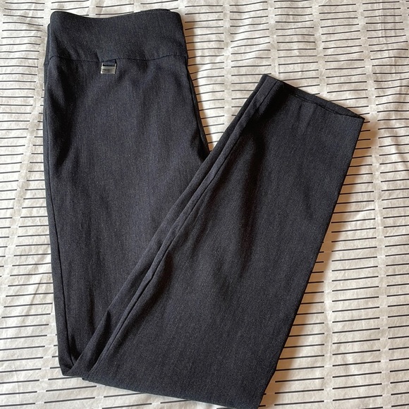 ALFANI SKINNY ANKLE TUMMY CONTROL PANTS.  HEATHERED GREY. SIZE 6. - Picture 2 of 7